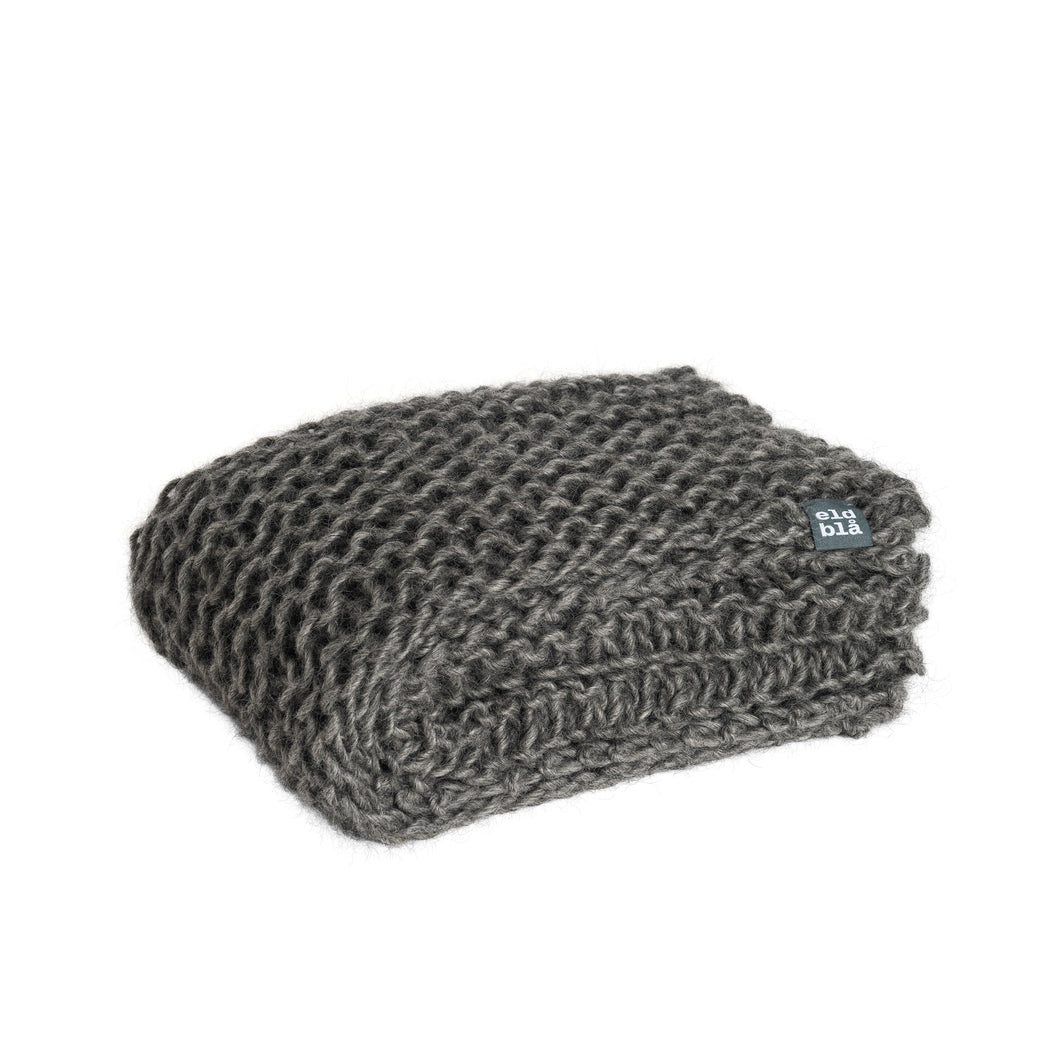 Shawl rough grey